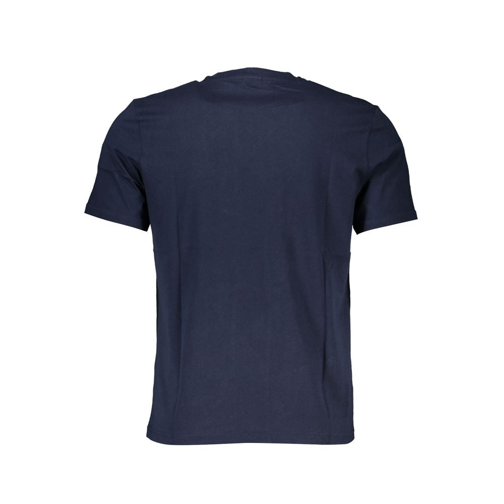 Blue Cotton T-Shirt for Men
