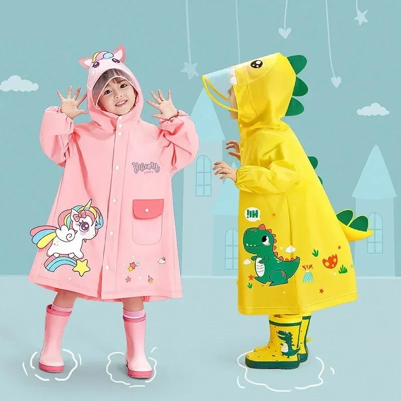 Children's Raincoat Girls Boys Kindergarten