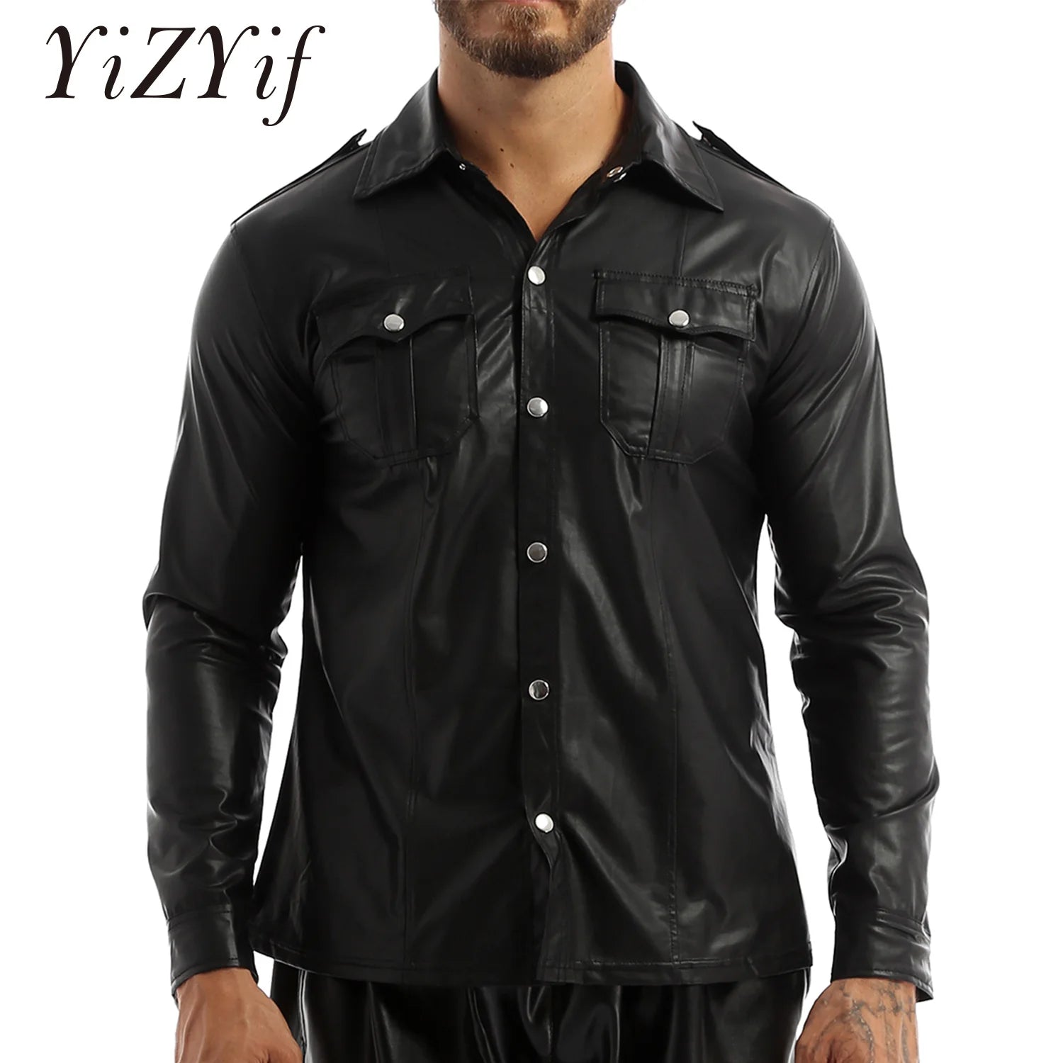 Fashion Nightclub Wear Men Men's Dress